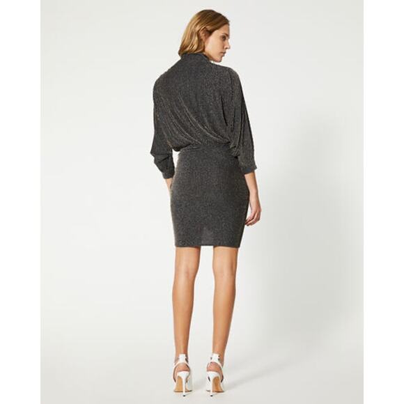 IRO‎ Paris Absalon Dress in Black/Silver Women’s Size 34 (2) - Picture 4 of 12